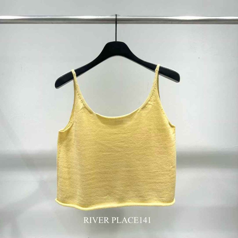 RIVER韓國直郵㊣女裝新款時尚推薦熱賣休閑人氣25春夏吊帶背心WATER/RIVER吊帶/背心