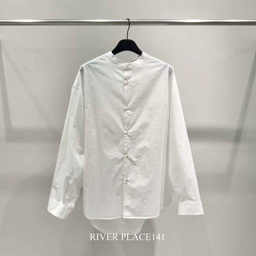 RIVER直郵韓國代購㊣女裝新款熱賣人氣推薦時尚25春夏襯衫蕾絲衫WATER/RIVER襯衫/蕾絲衫