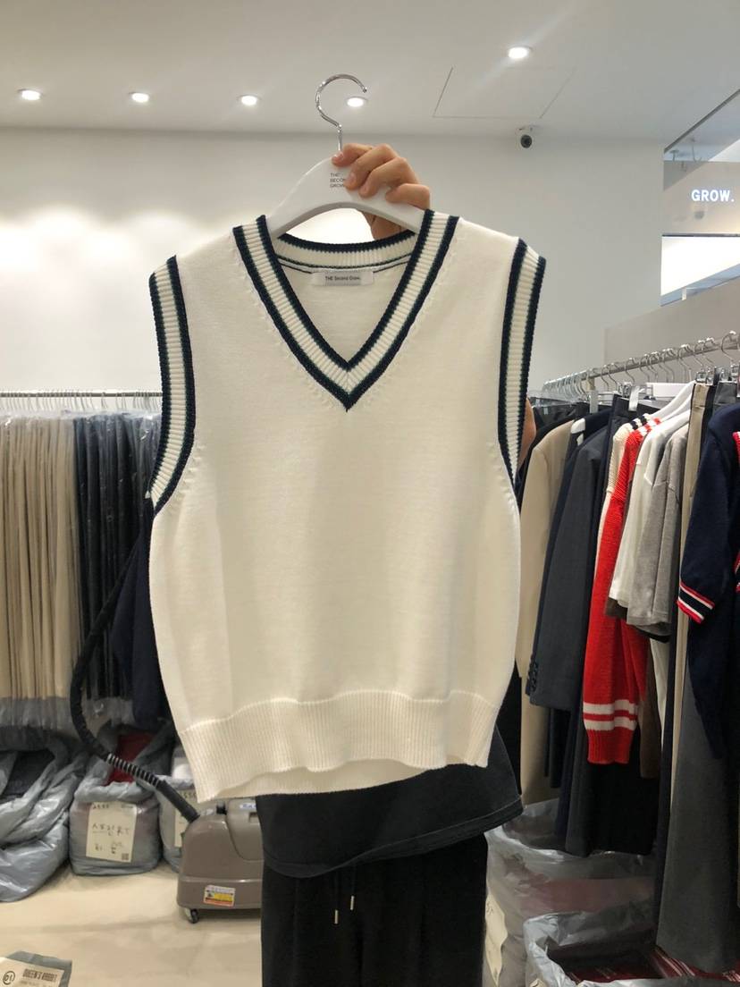 THE SECOND GROW韓國㊣直郵東大門代購女裝新品熱賣吊帶背心THE SECOND GROW吊帶/背心