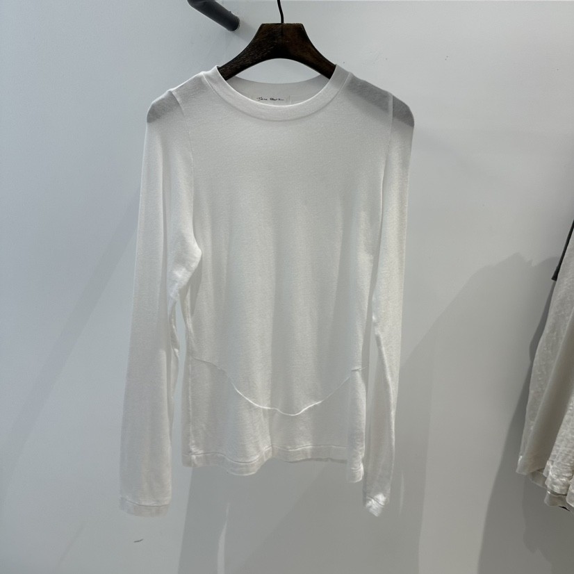 JANE BIRKIN韓國直郵㊣女裝新品人氣25春夏職業推薦長袖T恤JANE BIRKIN設計師品牌長袖T恤