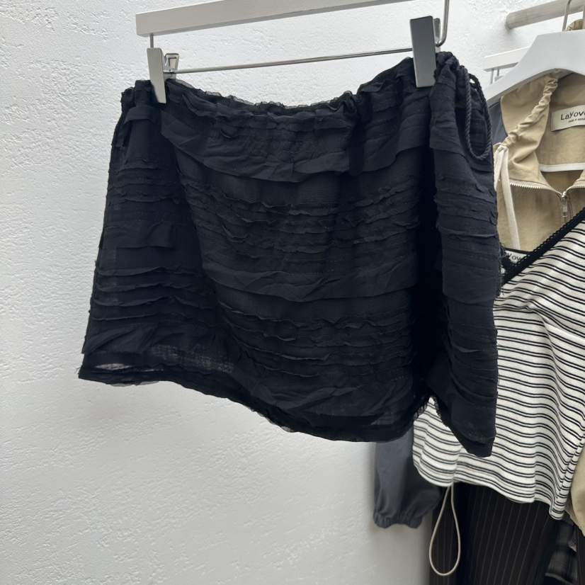 Lay oveR韓國直郵㊣東大門實拍女裝新品25春夏推薦職業短裙E/E/E短裙