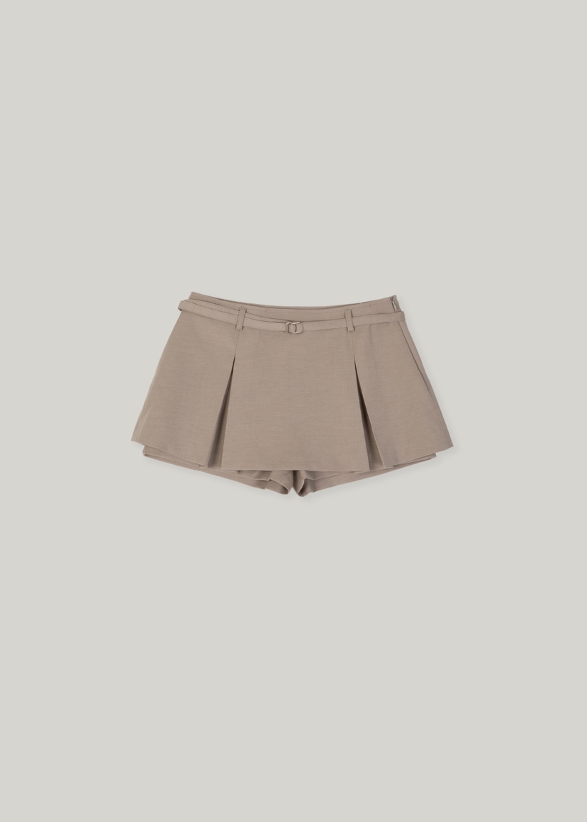 FOREST韓國㊣直郵東大門代購女裝新品休閑25春夏裙褲含腰帶FOREST裙褲
