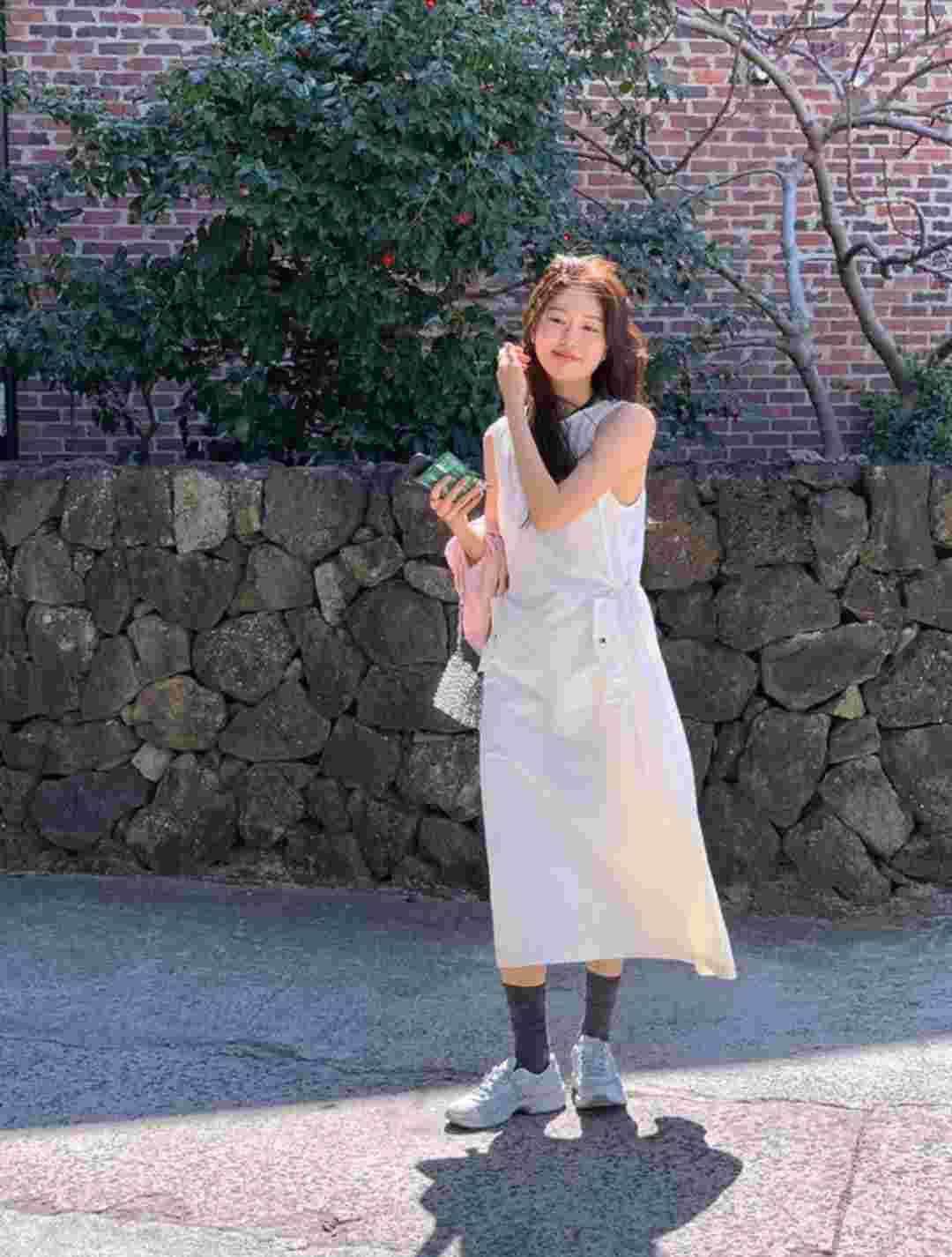 LOWELL韓國㊣直郵東大門代購女裝新品時尚推薦熱賣25春夏連衣裙LOWELL連衣裙