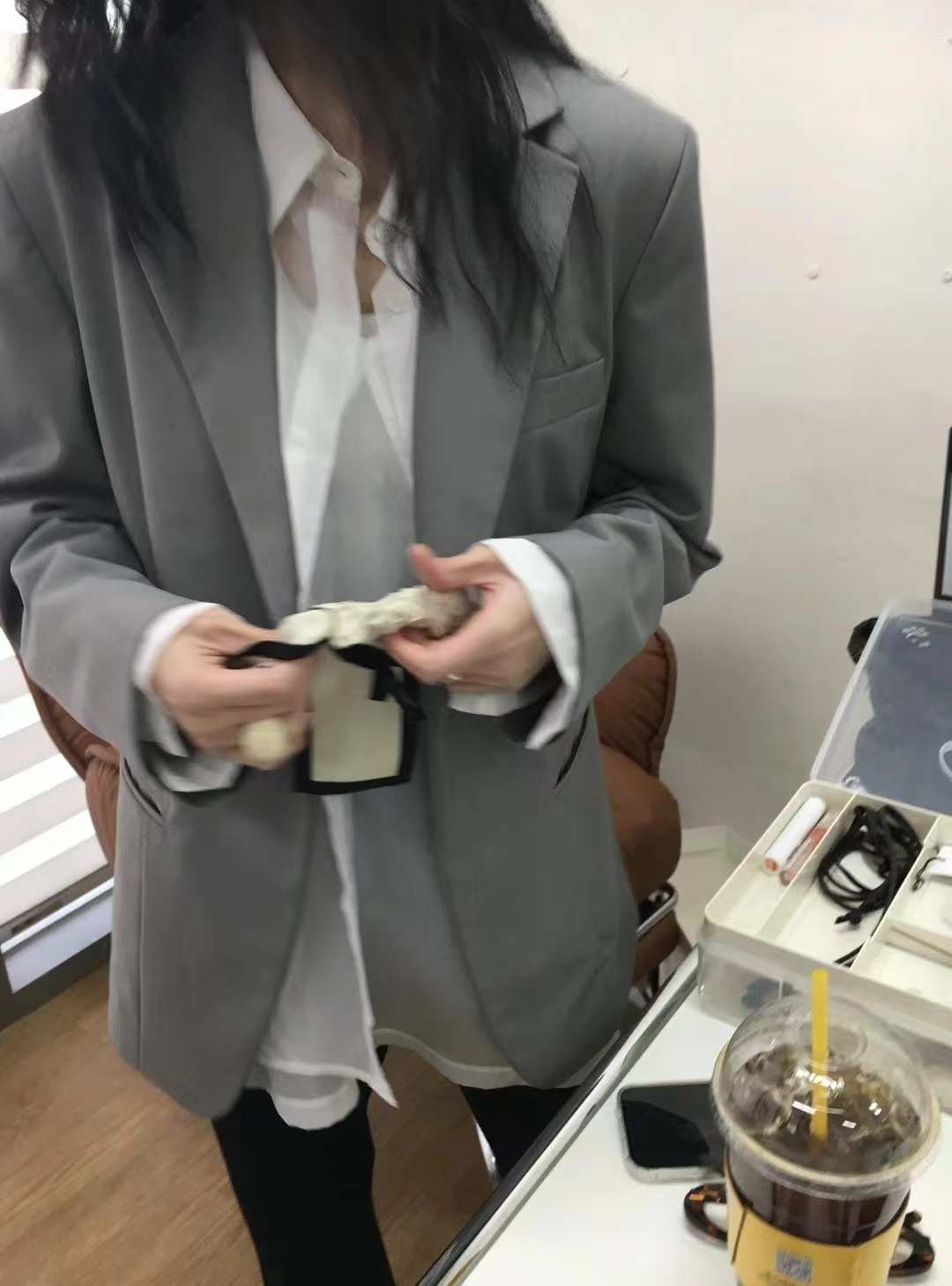AVANDACE直郵韓國代購㊣女裝新品職業熱賣25春夏推薦休閑夾克AVANDACE夾克