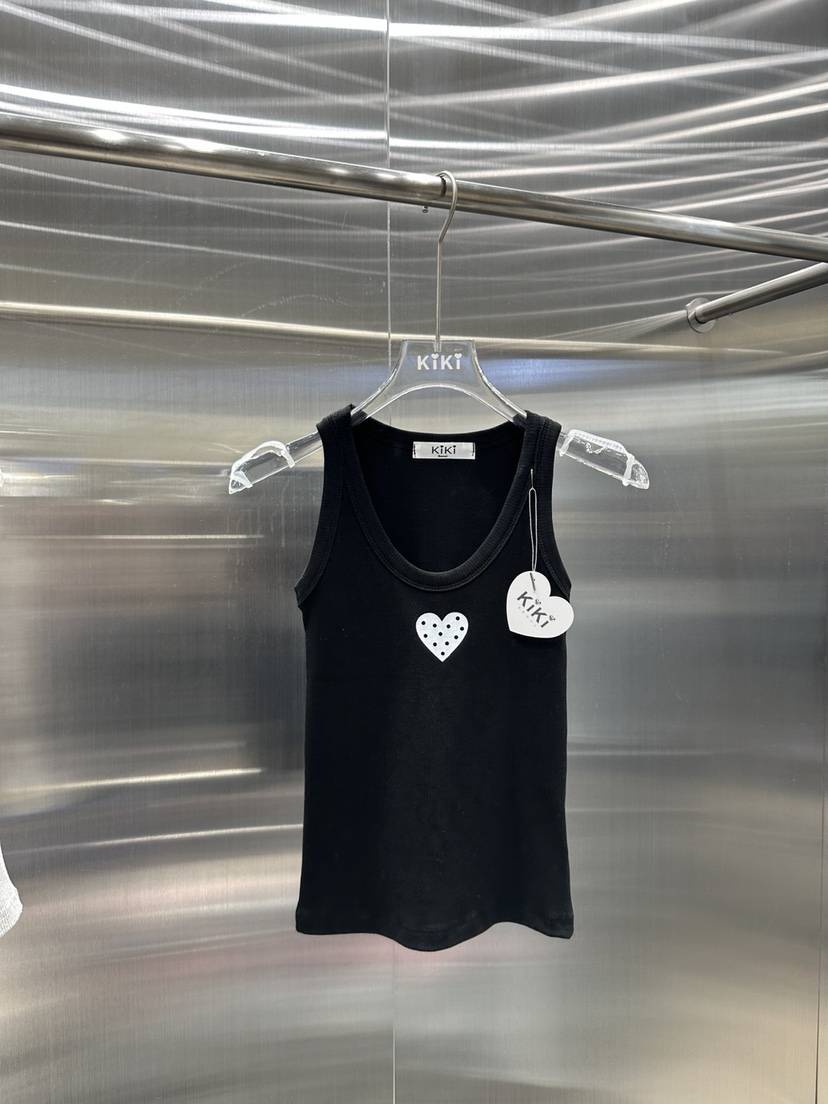 KIKI直郵韓國代購㊣女裝新品25春夏人氣推薦職業時尚吊帶背心KIKI吊帶/背心