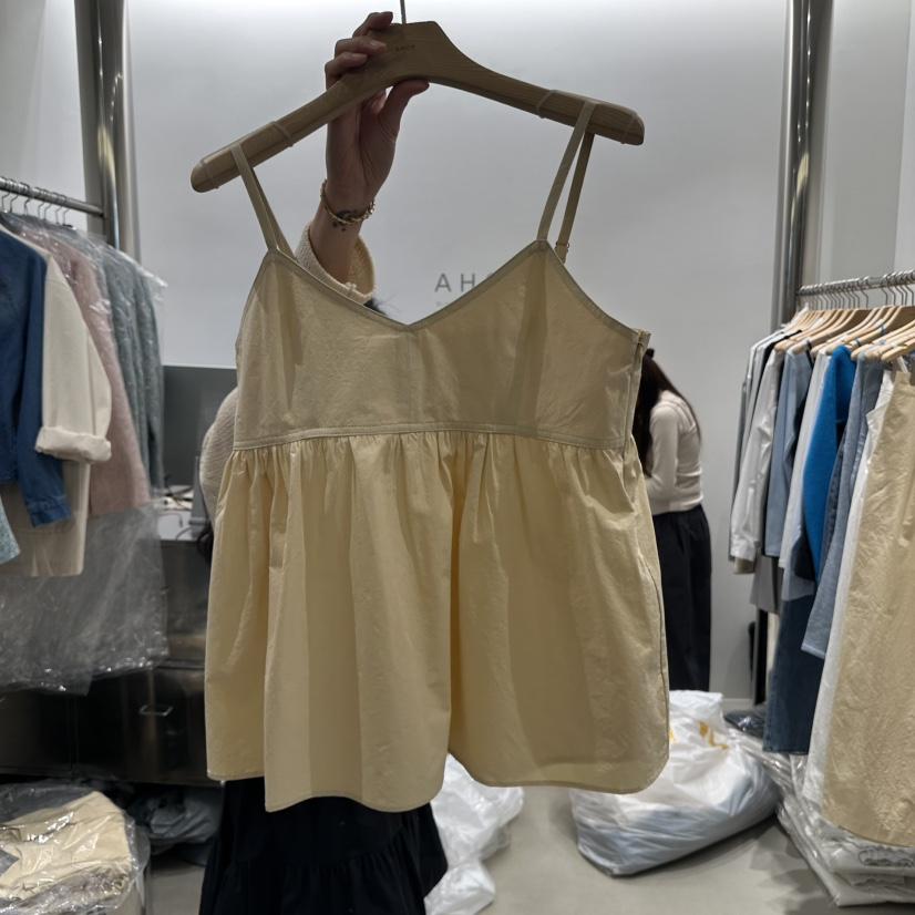 AHOY韓國㊣直郵東大門代購女裝新品時尚熱賣推薦人氣吊帶背心AHOY吊帶/背心
