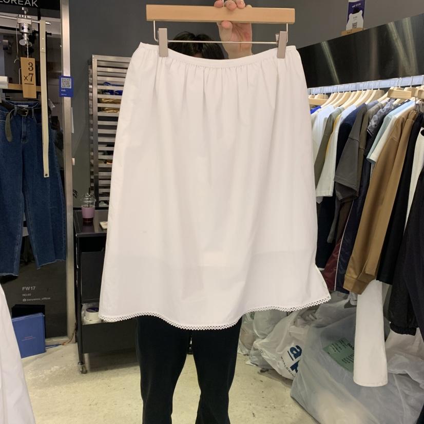 BANY ANCO直郵韓國代購㊣女裝新品休閑25春夏半身裙中短裙BANY ANCO半身裙/中短裙