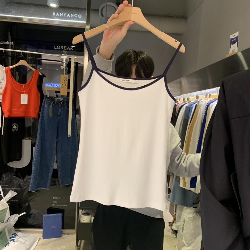 BANY ANCO直郵韓國代購㊣女裝新品職業推薦休閑人氣吊帶背心BANY ANCO吊帶/背心