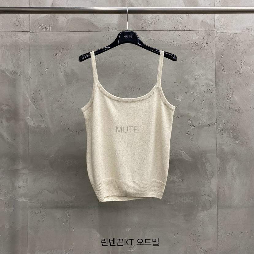 MUTE-P韓國㊣直郵東大門代購女裝新款人氣時尚吊帶背心亞麻MUTE吊帶/背心
