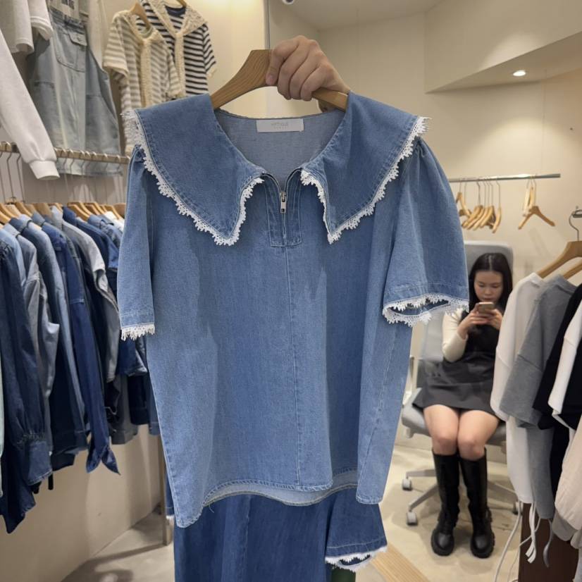 HIPTIQUE韓國㊣直郵東大門代購女裝新款推薦休閑人氣時尚T恤HIPTIQUET恤