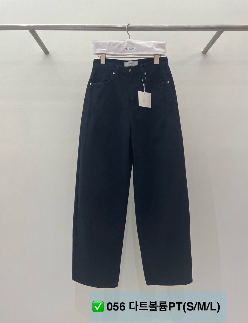 ARTISANAL韓國直郵㊣女裝新款時尚職業熱賣休閑25春夏休閑褲寬松ARTISANAL休閑褲