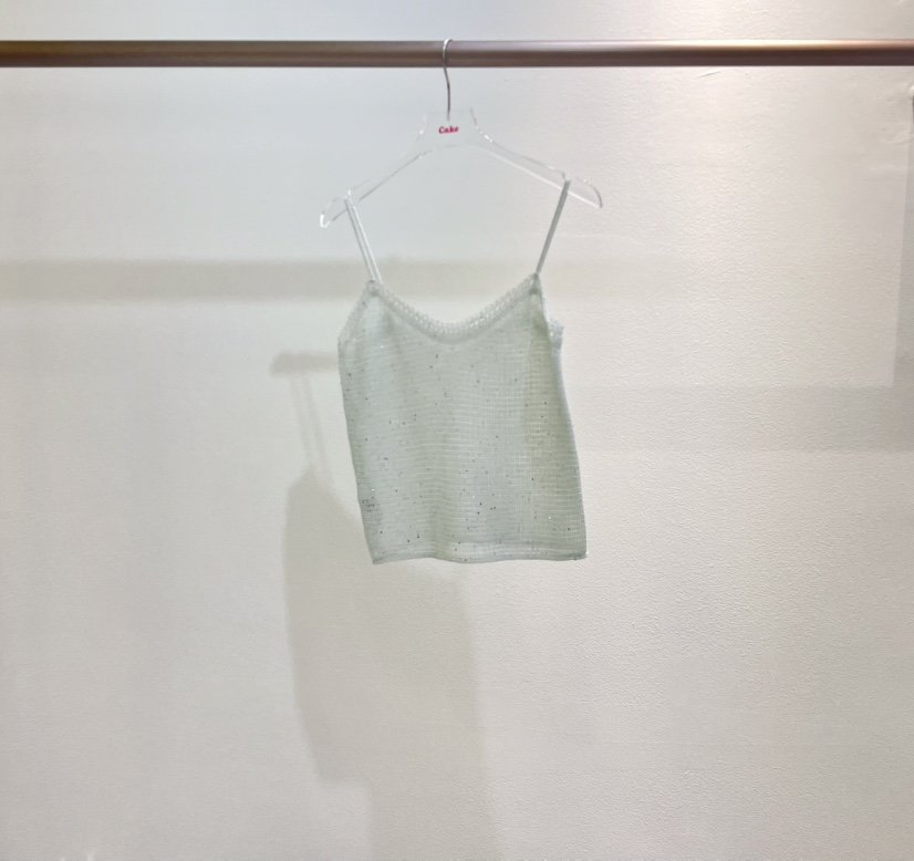 CAKE韓國㊣直郵東大門代購女裝新品推薦25春夏人氣吊帶背心CAKE吊帶/背心