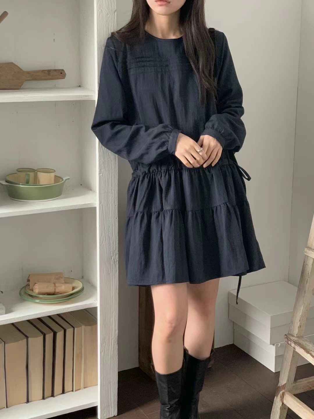 AN STAND韓國直郵㊣東大門實拍女裝新品人氣時尚25春夏連衣裙AN STAND-2件起連衣裙