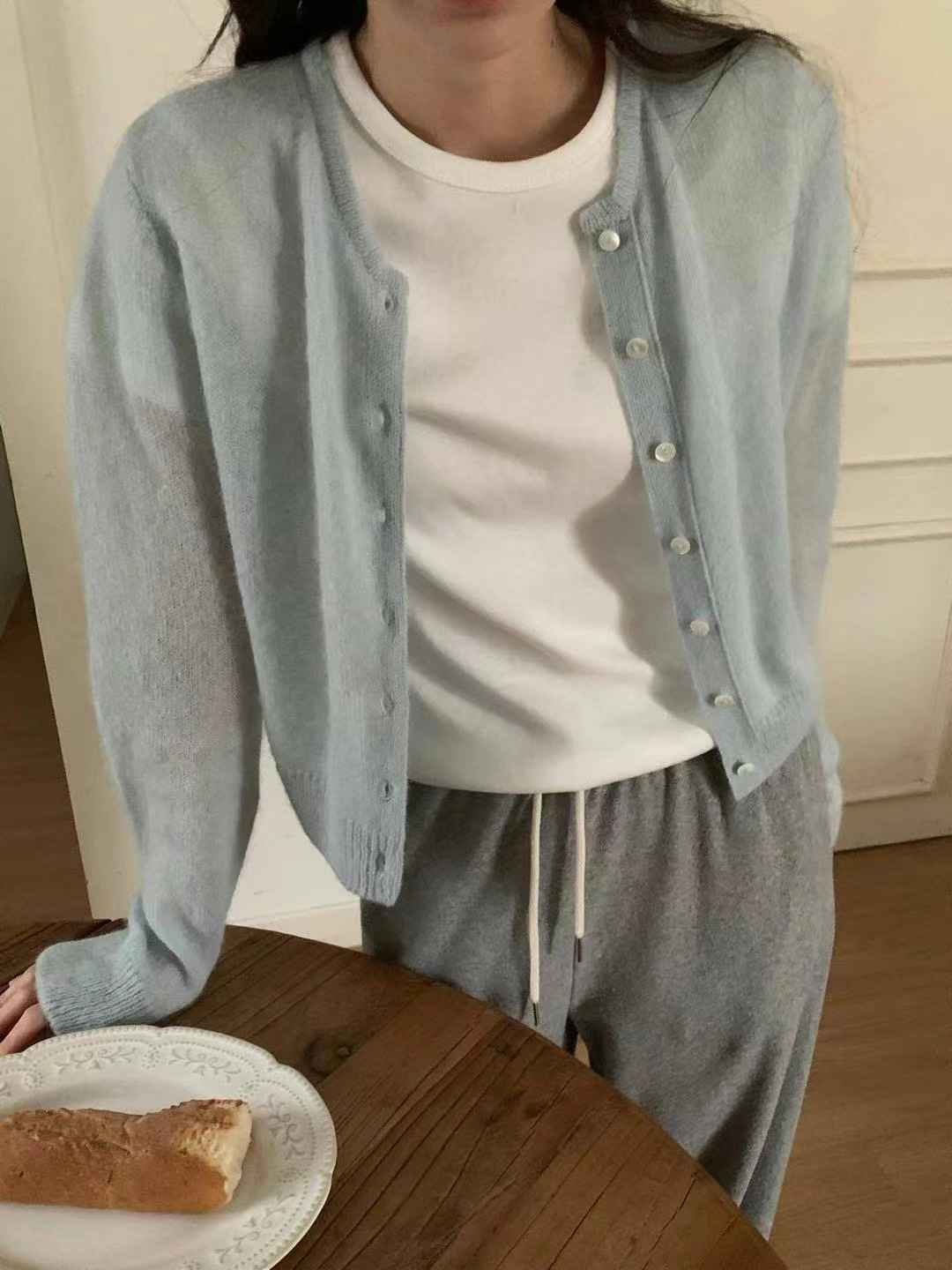 COME HERE直郵韓國代購㊣女裝新品休閑推薦熱賣25春夏針織衫COME HERE針織衫