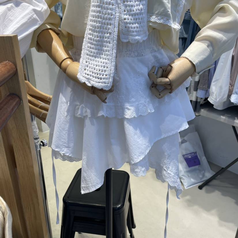 2MORROW韓國㊣直郵東大門代購女裝新品人氣熱賣25春夏推薦短裙2MORROW短裙