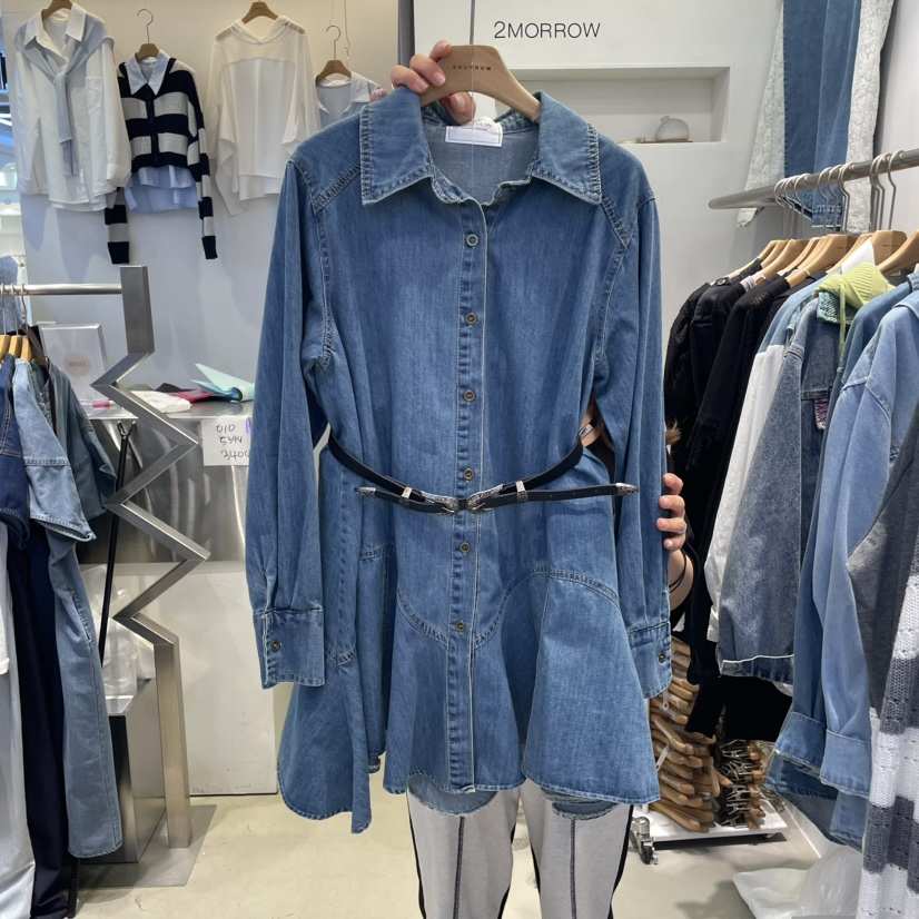 2MORROW韓國直郵㊣女裝新品職業時尚熱賣人氣休閑推薦連衣裙2MORROW連衣裙