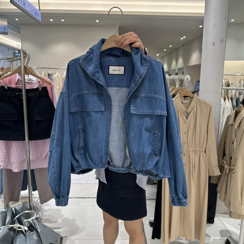 BLUEI-D韓國直郵㊣女裝新品人氣休閑25春夏熱賣推薦時尚夾克Blue i-d夾克