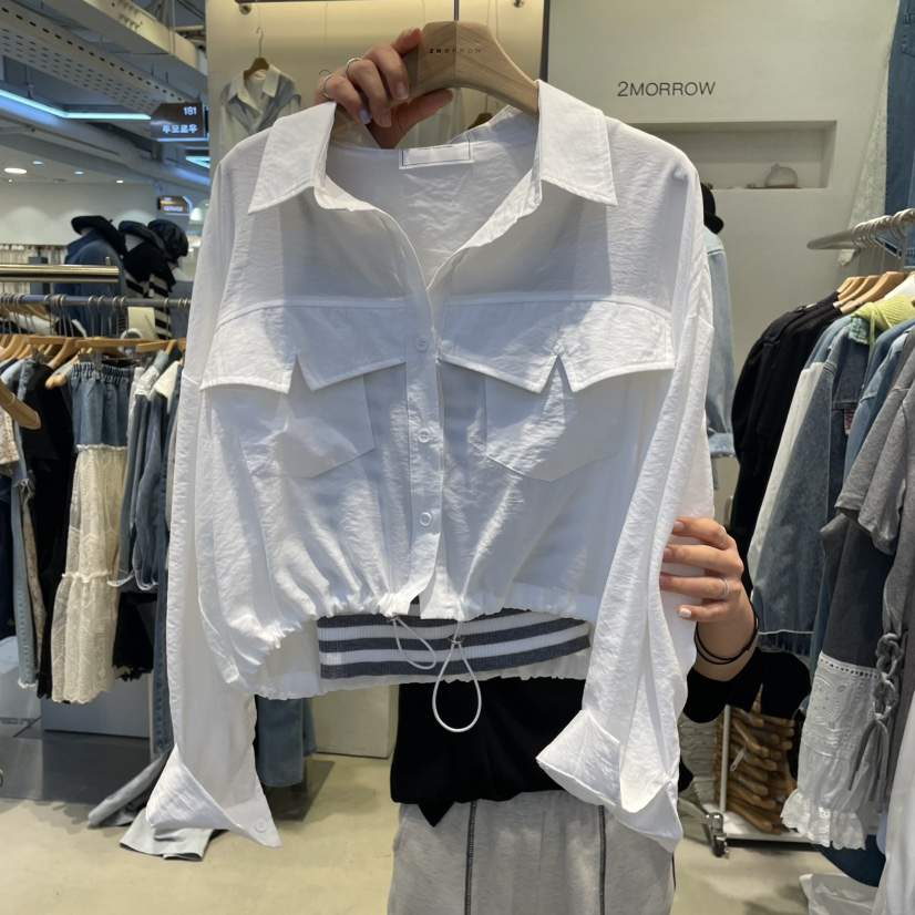2MORROW韓國直郵㊣女裝新品時尚25春夏人氣熱賣推薦襯衫蕾絲衫2MORROW襯衫/蕾絲衫
