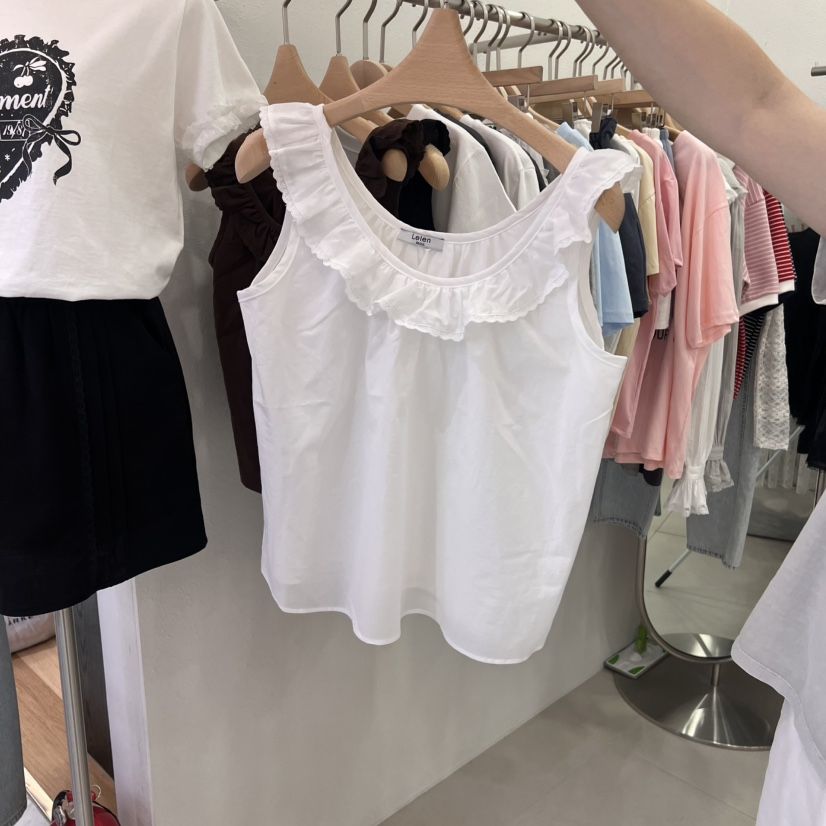 LELEN東大門直郵女裝新品時尚休閑人氣職業推薦熱賣吊帶背心LELEN吊帶/背心