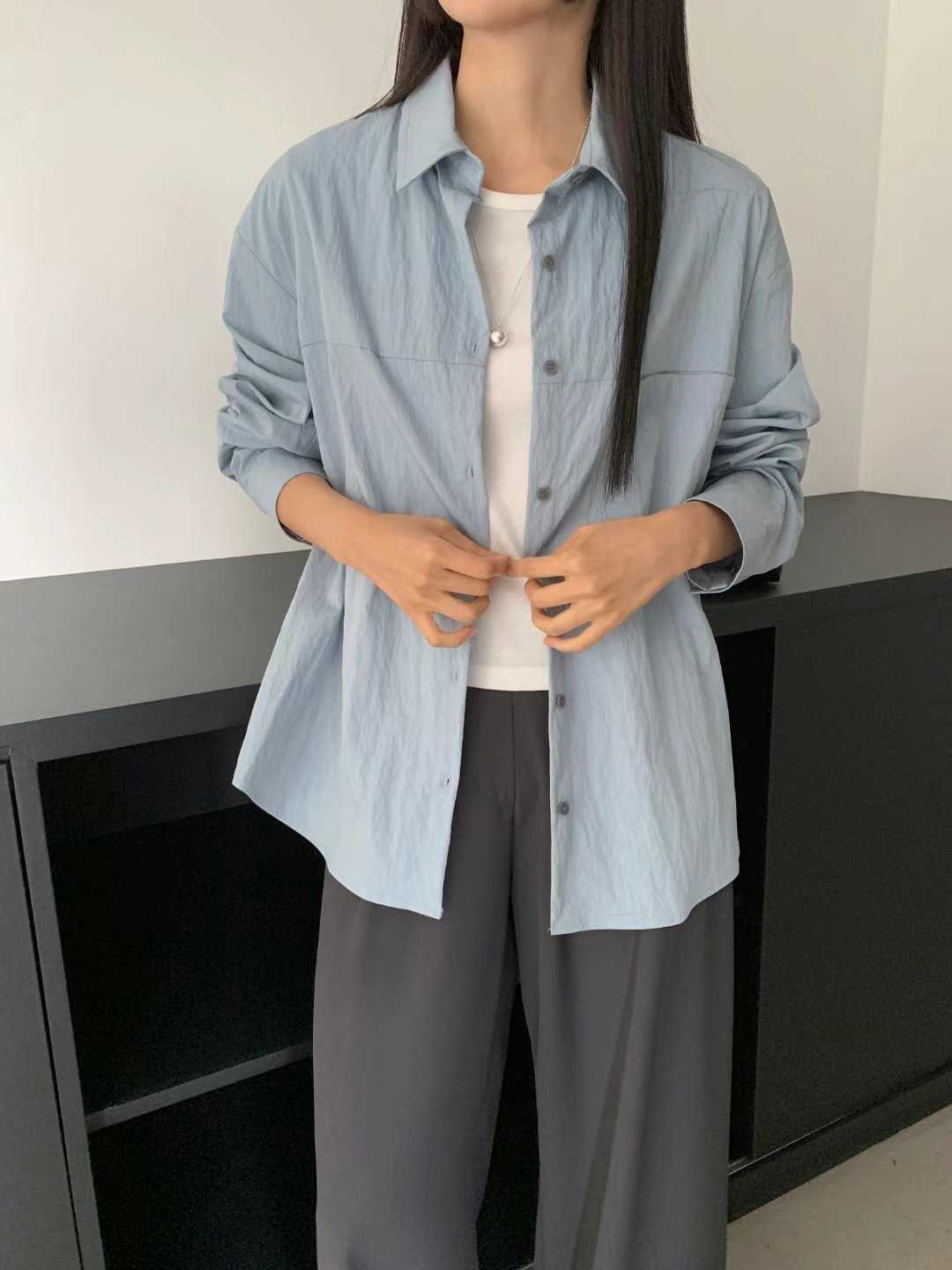 DAYEND韓國直郵女裝新品休閑人氣真品25春夏熱賣襯衫蕾絲衫DAYEND襯衫/蕾絲衫