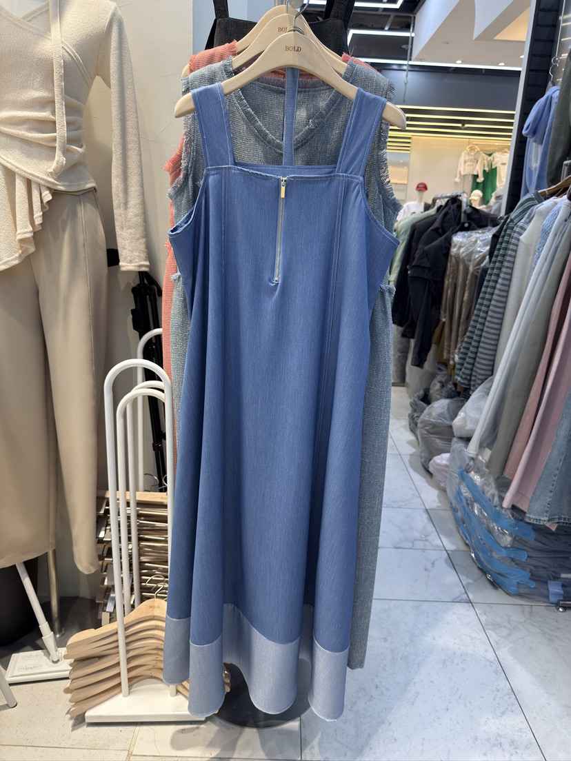 BOLD韓國代購女士新品職業人氣推薦真品25春夏休閑時尚連衣裙BOLD連衣裙