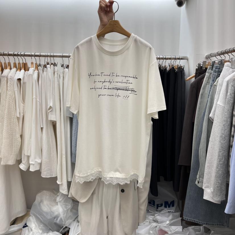 DRESS ROOM韓國代購女裝新品人氣休閑熱賣推薦職業時尚T恤DRESS ROOMT恤