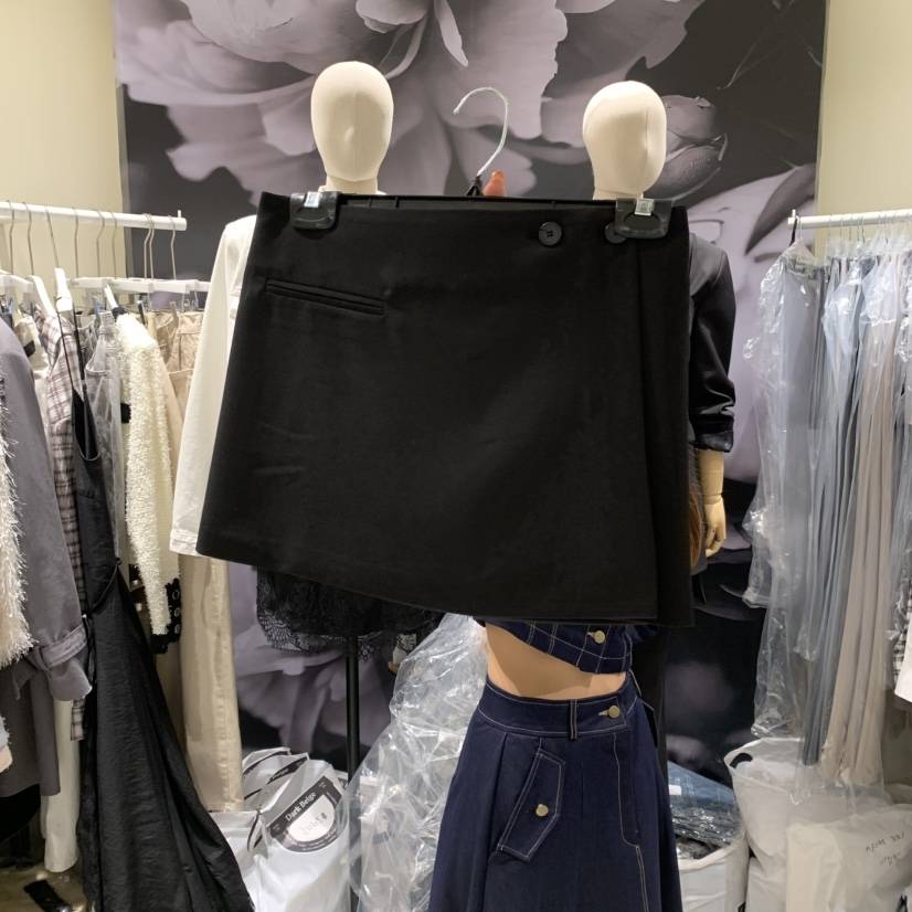 DARKBEIGE東大門代購女士新品熱賣休閑推薦職業人氣時尚短裙DARK BEIGE短裙