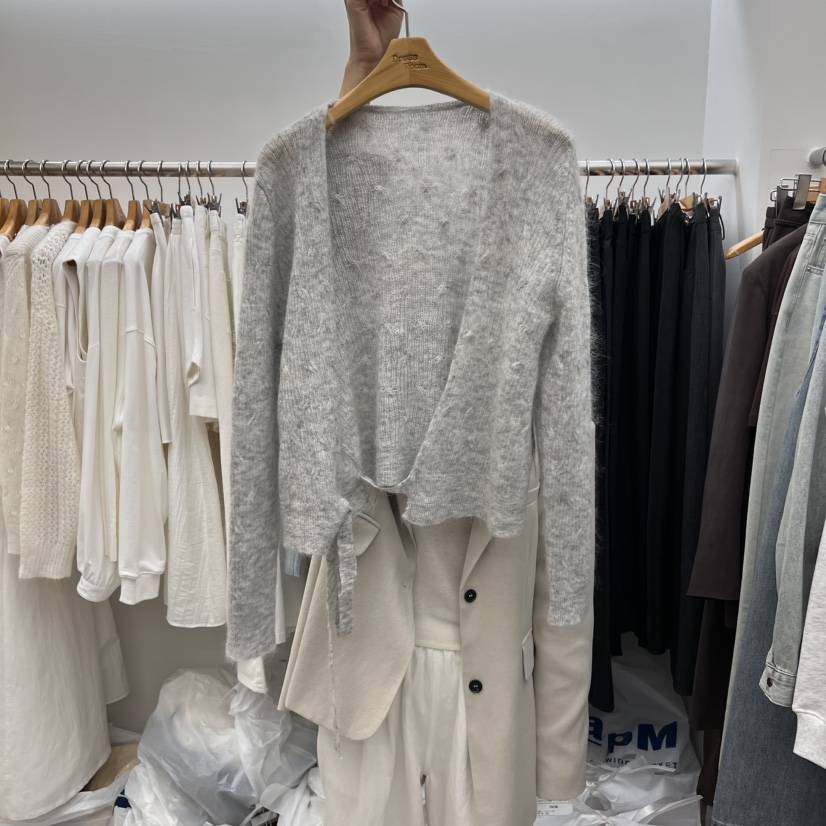 DRESS ROOM東大門直郵女裝新品時尚職業25春夏針織衫羊毛開衫DRESS ROOM針織衫