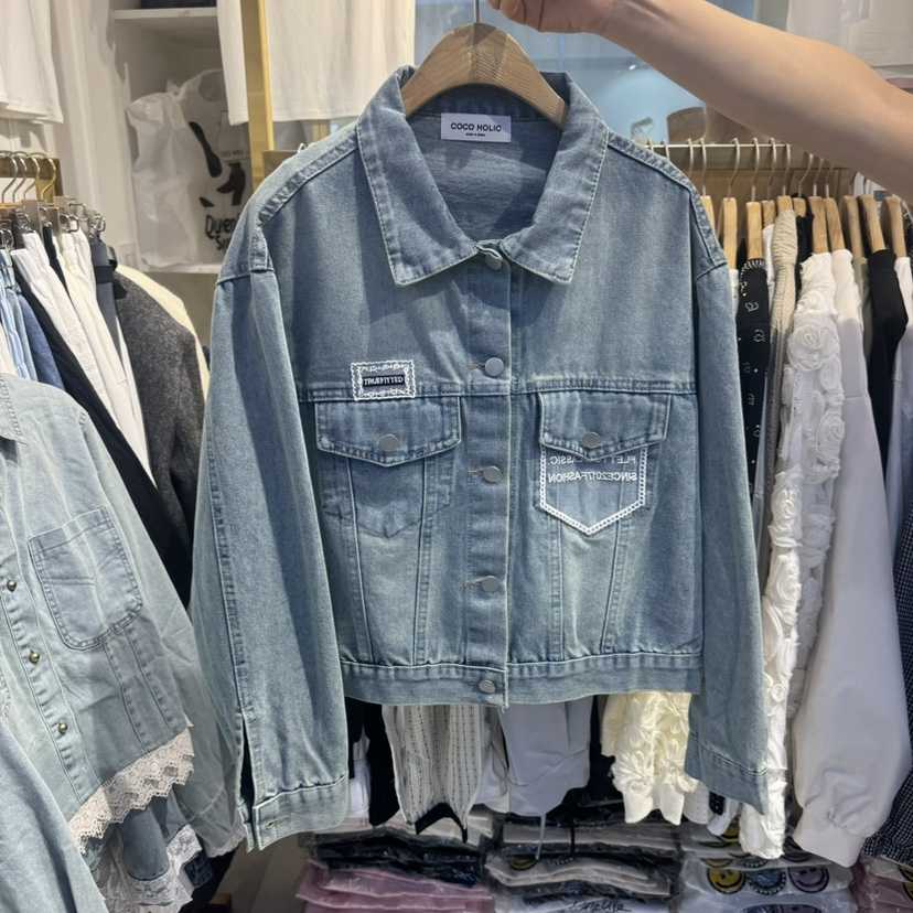COCO HOLIC韓國直郵女士新品熱賣真品休閑時尚推薦夾克口袋COCO HOLIC夾克
