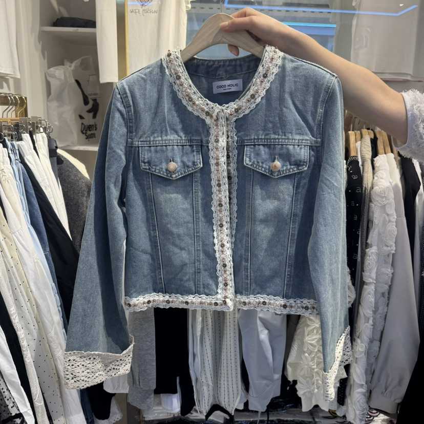 COCO HOLIC韓國直郵女裝新品推薦休閑時尚人氣熱賣25春夏夾克COCO HOLIC夾克