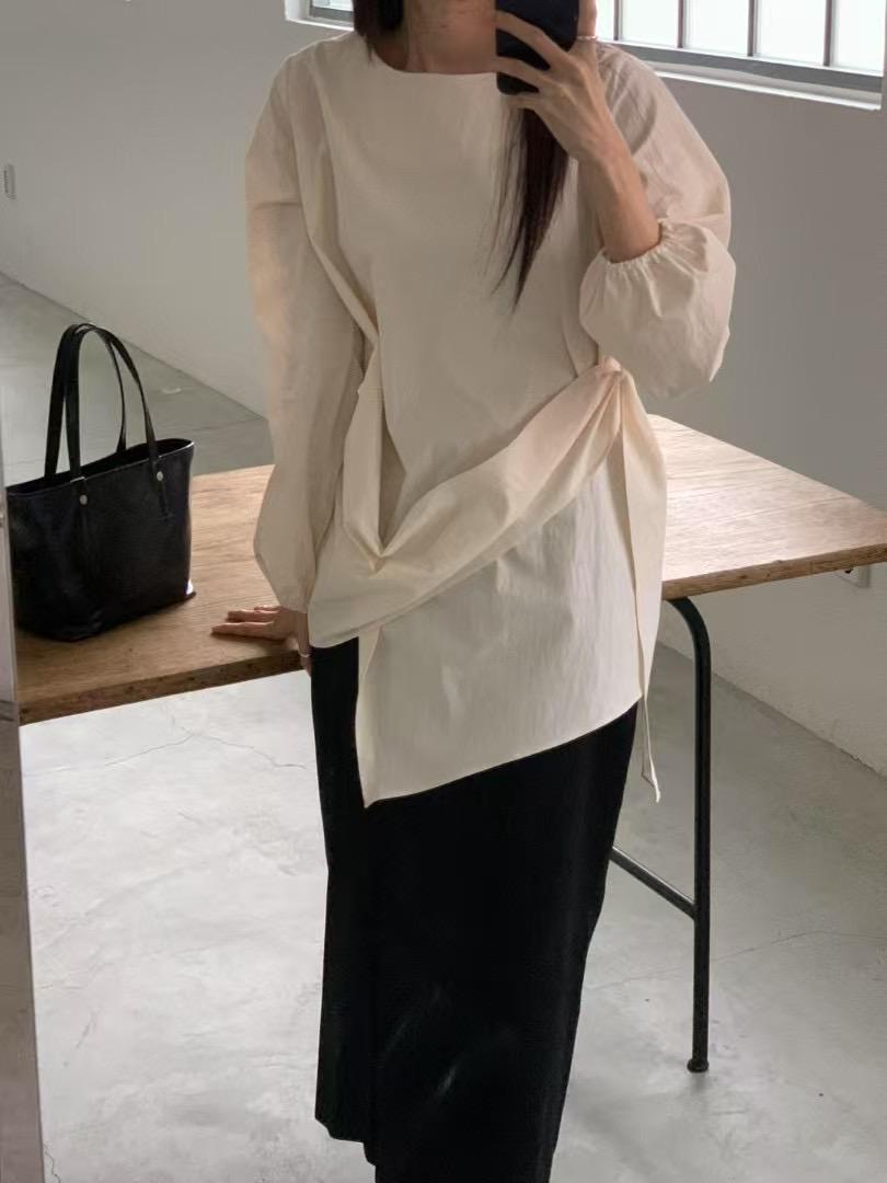 NEARAND韓國直郵㊣女裝新品熱賣時尚休閑職業人氣襯衫蕾絲衫NEARAND襯衫/蕾絲衫