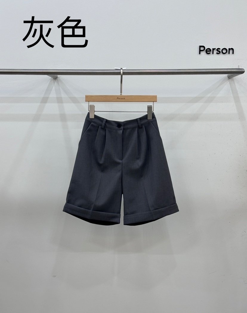 PERSON韓國㊣直郵東大門代購女裝新品推薦人氣休閑職業短褲PERSON短褲