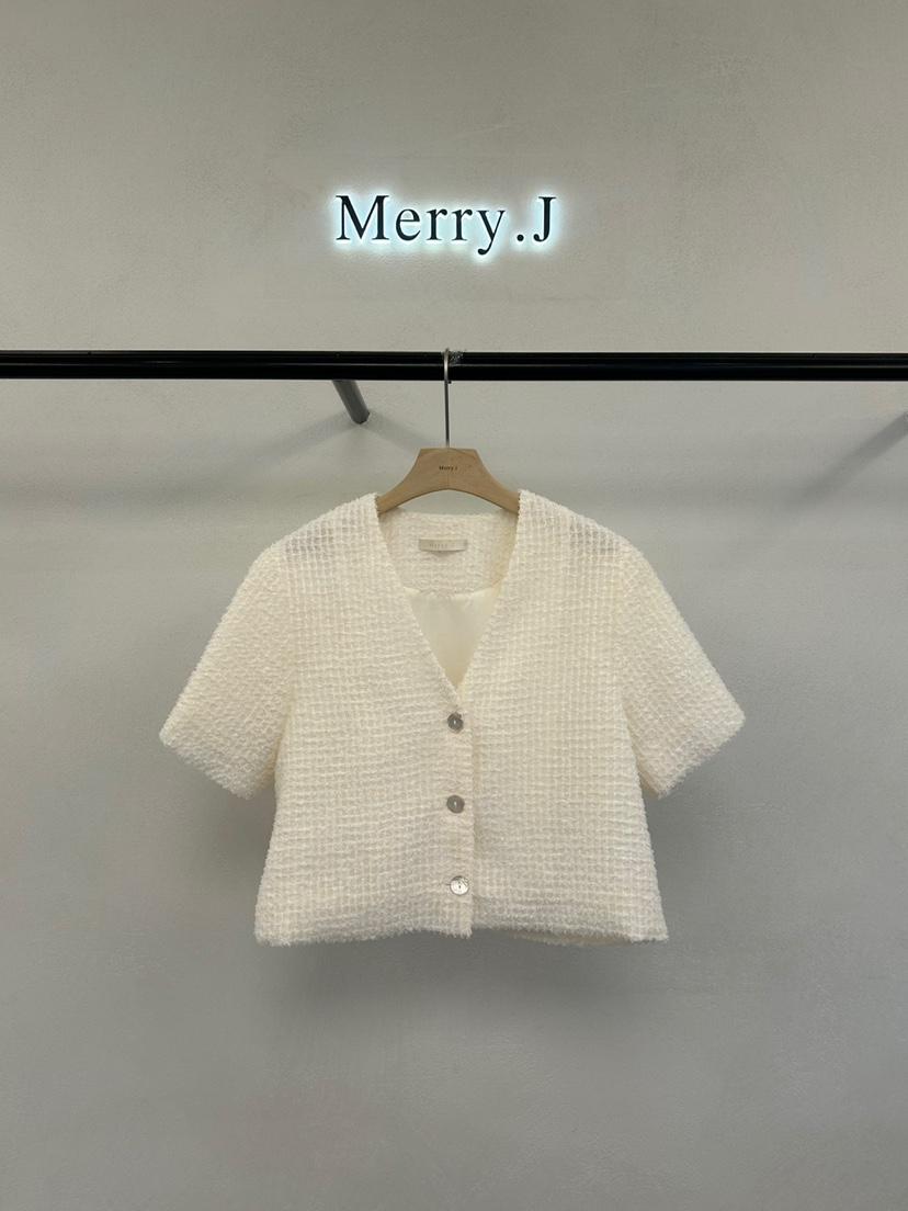 MERRY-J直郵韓國代購㊣女裝新款時尚25春夏職業熱賣休閑夾克MERRY-J夾克
