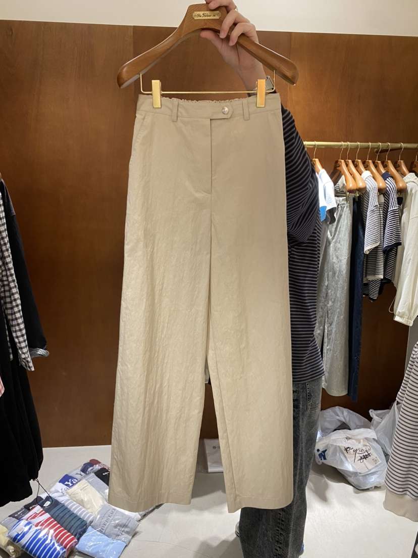 HEBON韓國㊣直郵東大門代購女裝新品休閑25春夏推薦人氣休閑褲HEBON休閑褲