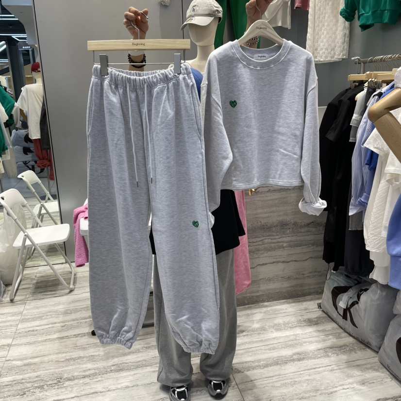 BEGINNING韓國直郵㊣女裝新品職業時尚推薦人氣套裝刺繡套裝BEGINNING套裝
