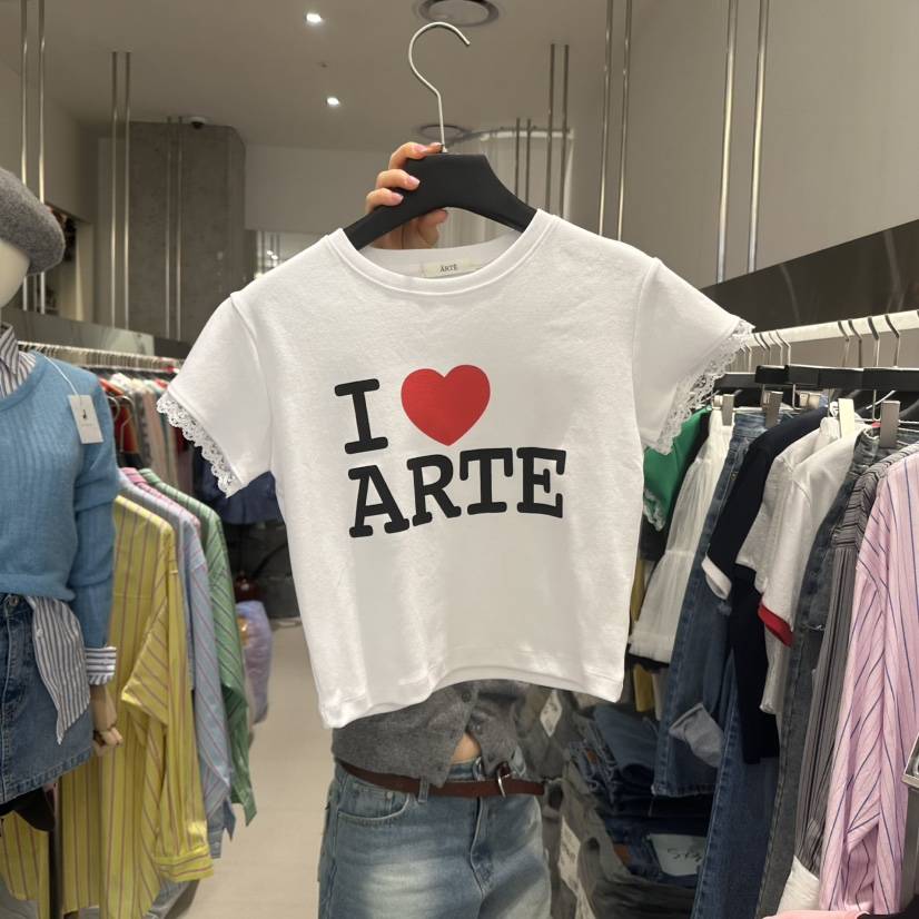 ARTE STUDIO直郵韓國代購㊣女裝新品時尚推薦休閑人氣職業T恤ARTE STUDIOT恤