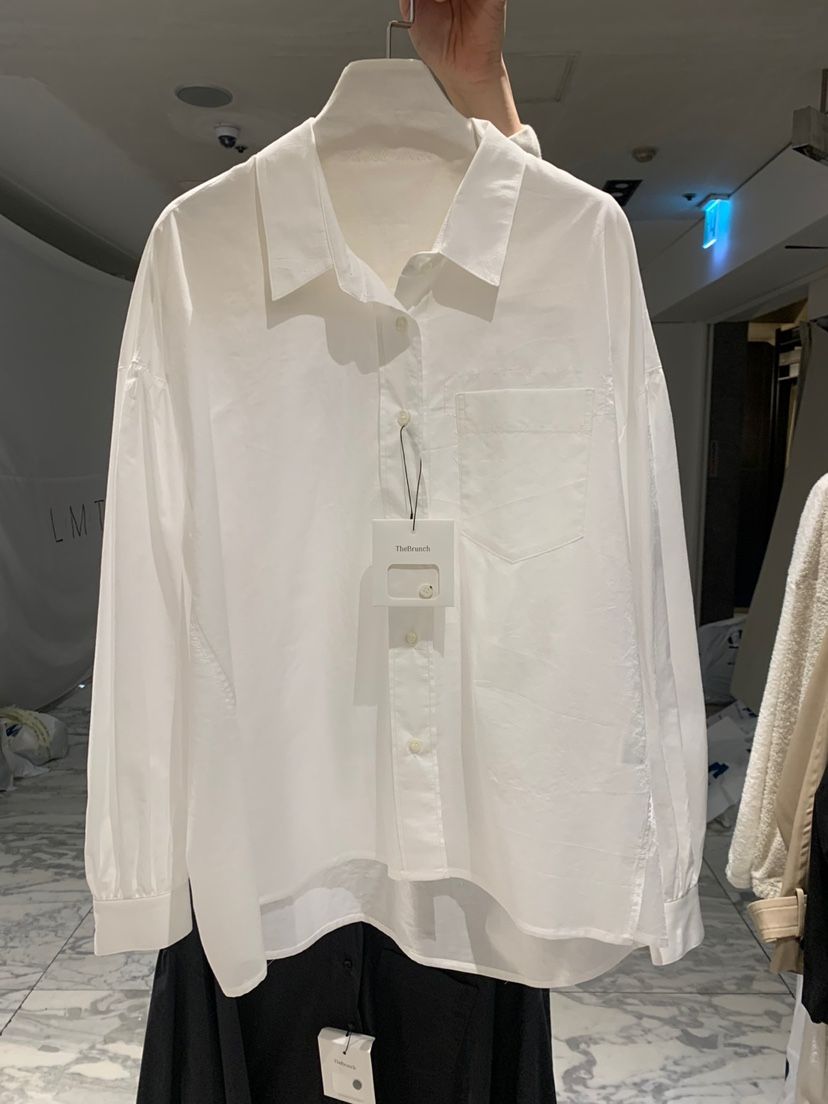 THE BRUNCH直郵韓國代購㊣女裝新款推薦休閑25春夏襯衫蕾絲衫THE BRUNCH襯衫/蕾絲衫