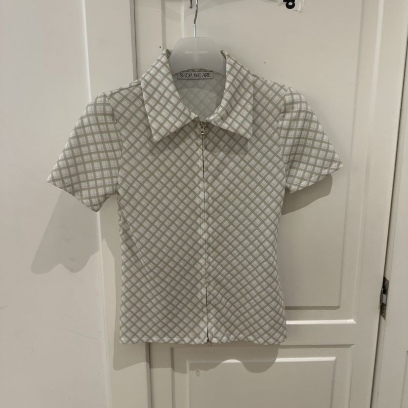 WE ARE/WELOVER韓國直郵女士新品時尚熱賣休閑襯衫蕾絲衫SHOP_WE ARE襯衫/蕾絲衫