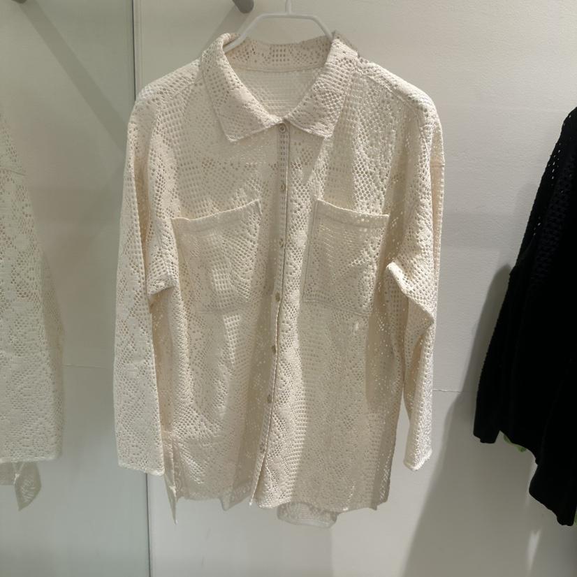 MARAN-P東大門直郵女士新款真品人氣時尚25春夏襯衫蕾絲衫蕾絲MARAN襯衫/蕾絲衫