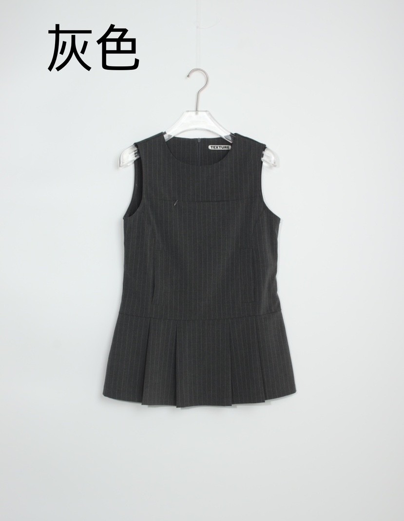 TEXTURE東大門代購女裝新品職業休閑人氣25春夏推薦真品連衣裙待定連衣裙