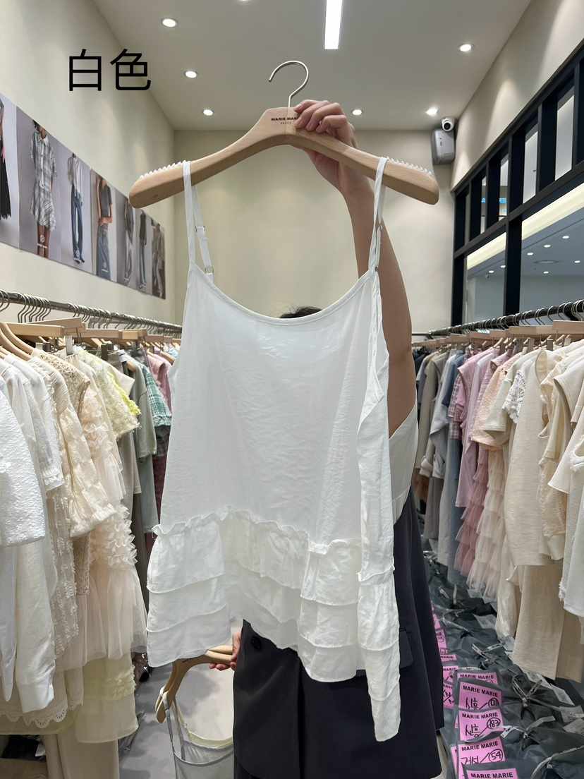 MARIE MARIE東大門代購女士新款真品推薦熱賣25春夏吊帶背心MARIE MARIE吊帶/背心