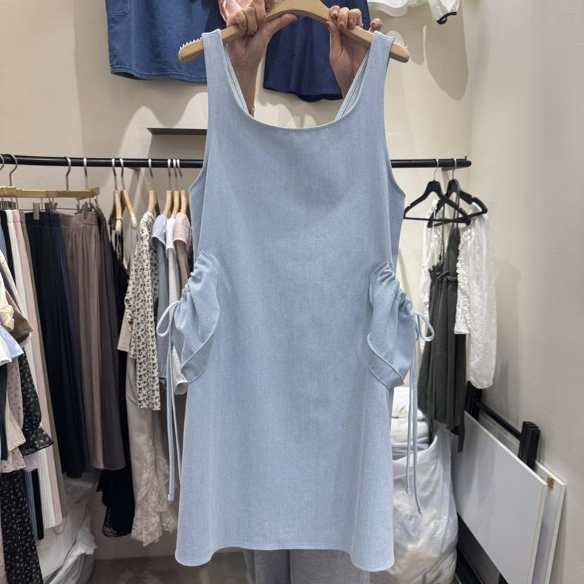 HOLYBANANA東大門直郵女士新品真品推薦25春夏時尚人氣連衣裙groovy.H/HOLYBANANA連衣裙