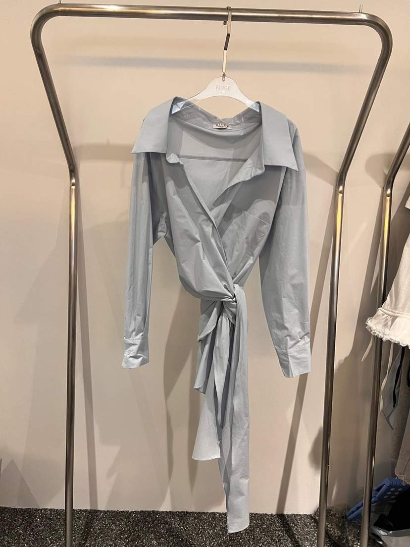 RIDGE-P韓國直郵女士新品休閑時尚真品推薦人氣襯衫蕾絲衫RIDGE-P襯衫/蕾絲衫