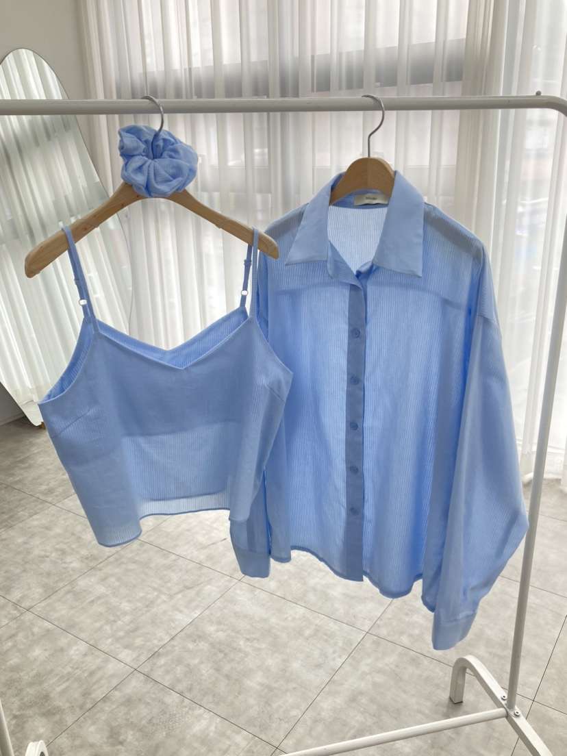 ROUGH東大門代購女士新品推薦25春夏職業時尚休閑套裝含頭飾ROUGH套裝