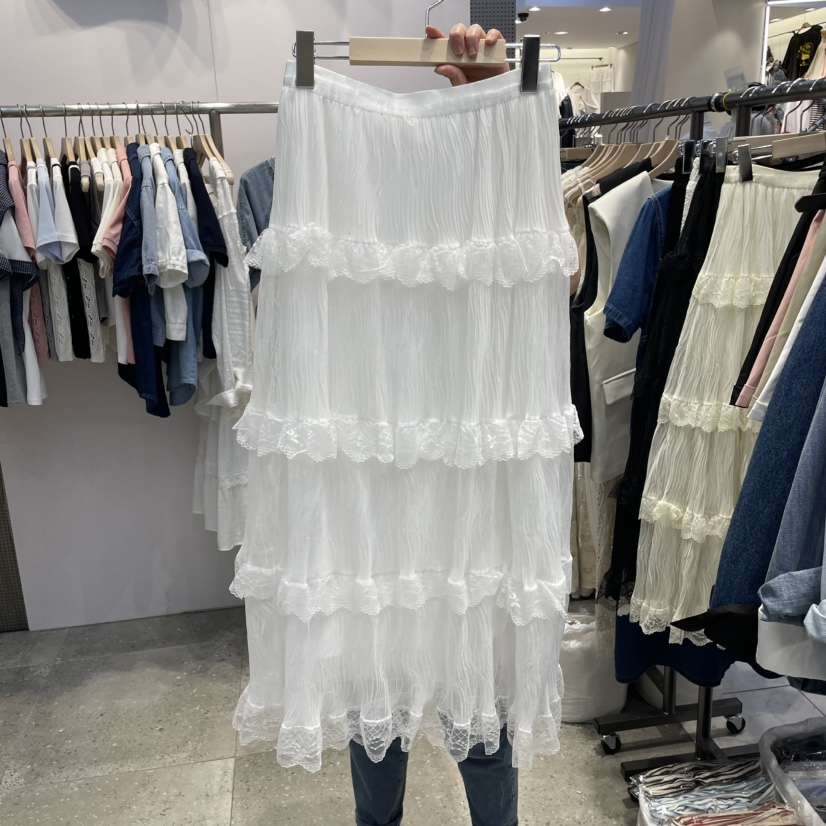 BLOOM東大門代購女士新款熱賣25春夏時尚真品職業半身裙中短裙BLOOM半身裙/中短裙