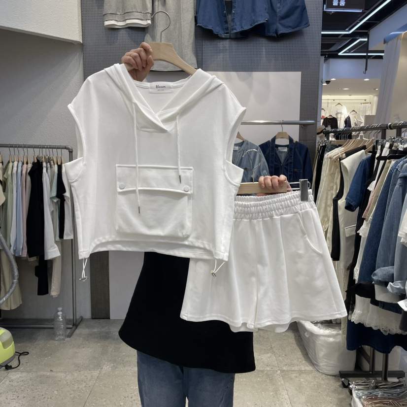 BLOOM韓國代購女裝新品休閑熱賣推薦職業時尚人氣套裝套裝連帽BLOOM套裝