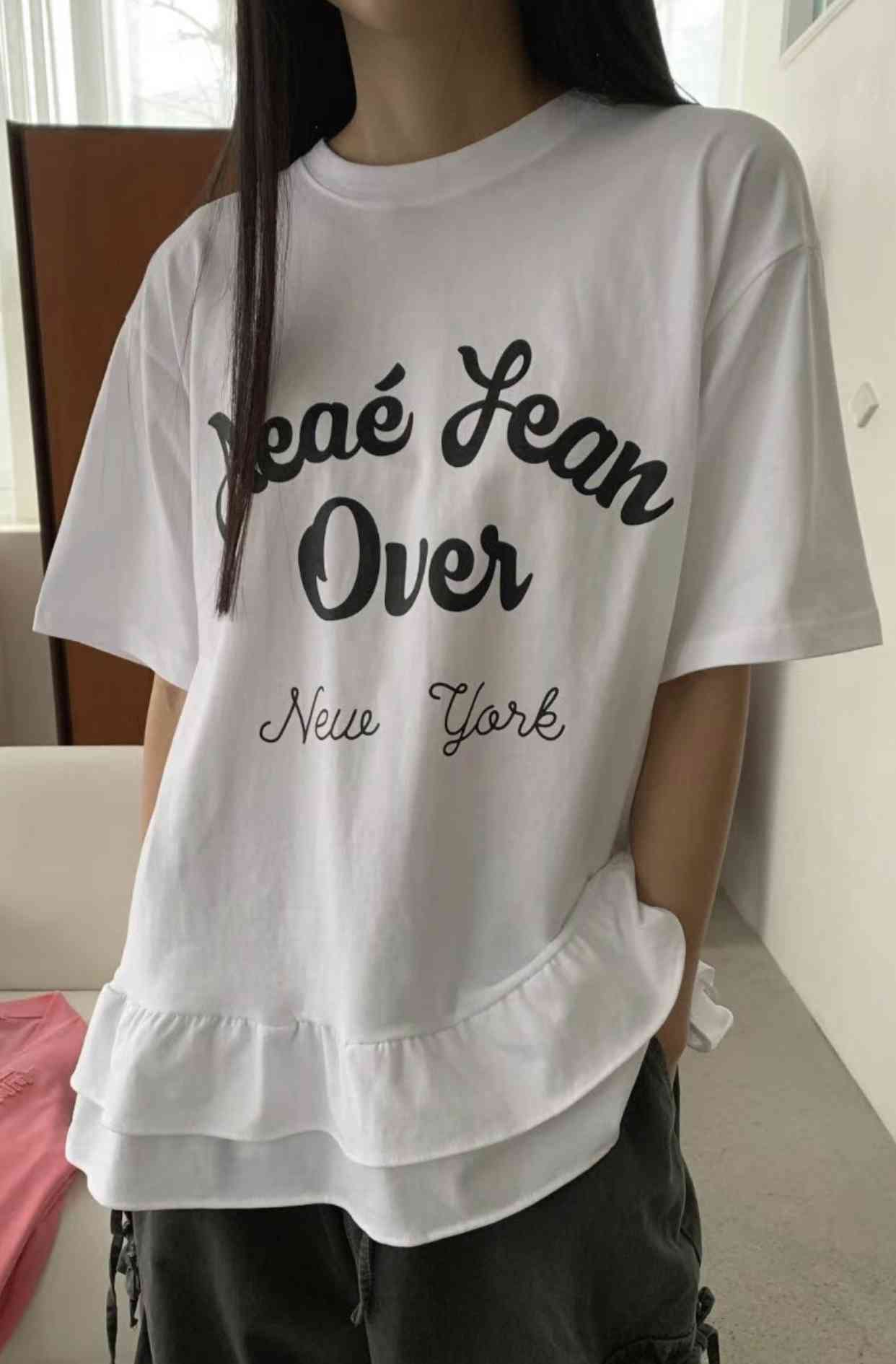 LEVEL東大門直郵女裝新款25春夏時尚真品休閑推薦熱賣人氣T恤LEVELT恤