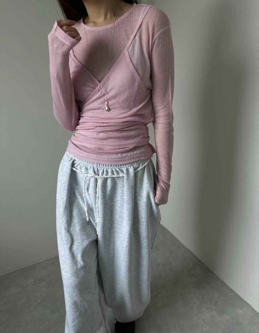 UNENE-OT東大門實拍女士新品25春夏推薦真品休閑職業針織衫UNENE針織衫
