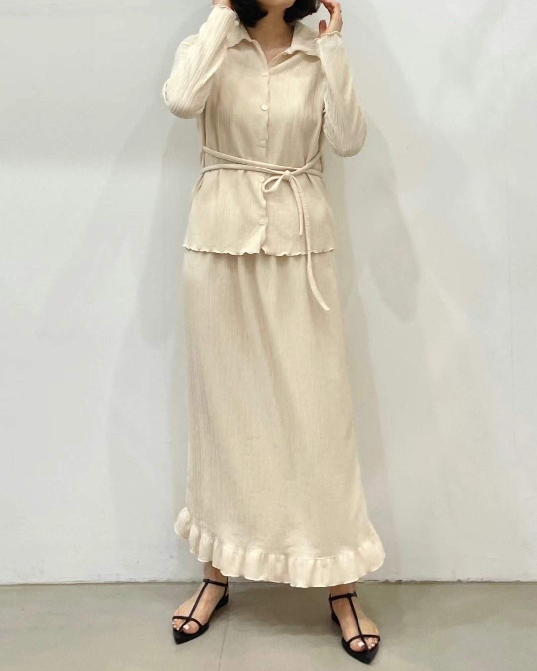 CRUCIALSTAR東大門直郵女裝新品真品職業時尚人氣熱賣25春夏套裝CRUCIALSTAR套裝