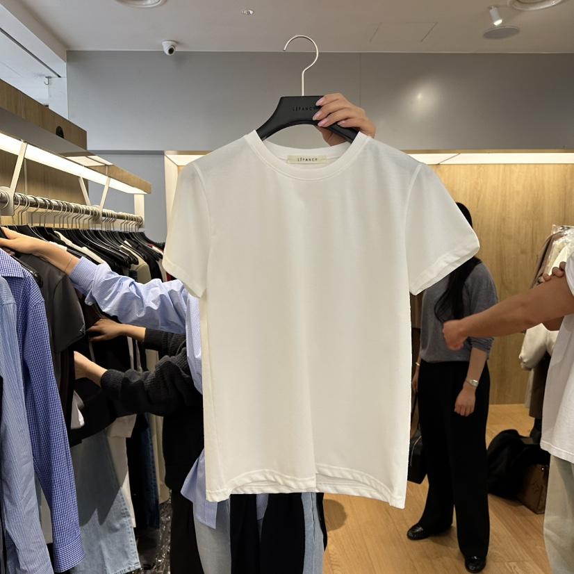 LEFANCY韓國直郵㊣東大門實拍女裝新品職業人氣休閑時尚T恤LEFANCYT恤